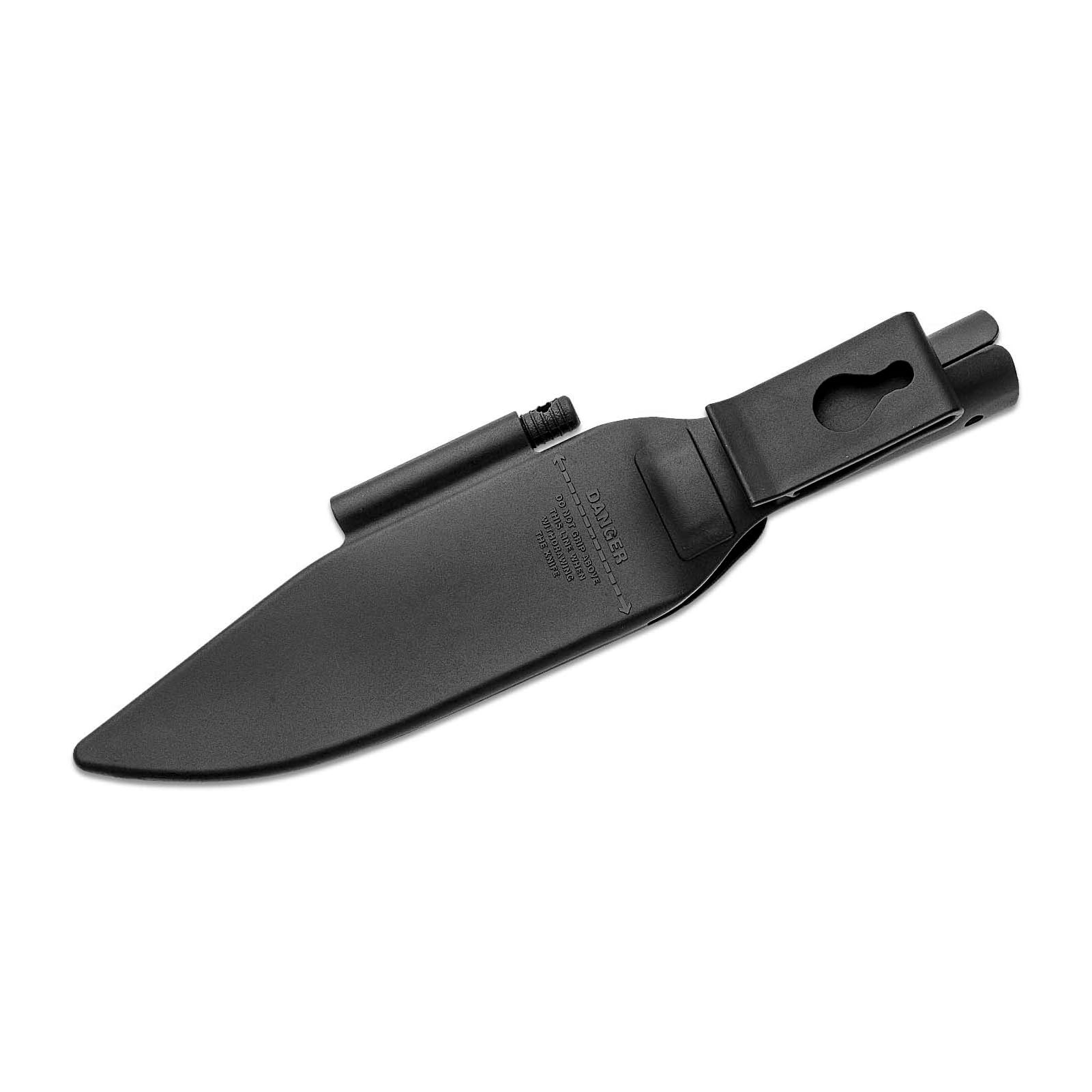 Cold Steel Bowie Blade Bushman Durable Resistant 7" SK-5 High Carbon Fixed Blade Outdoor Survival Hunting Knife, 5.25" Hollow Handle, Secure-Ex Sheath with Ferrocerium Fire Steel - Image 5