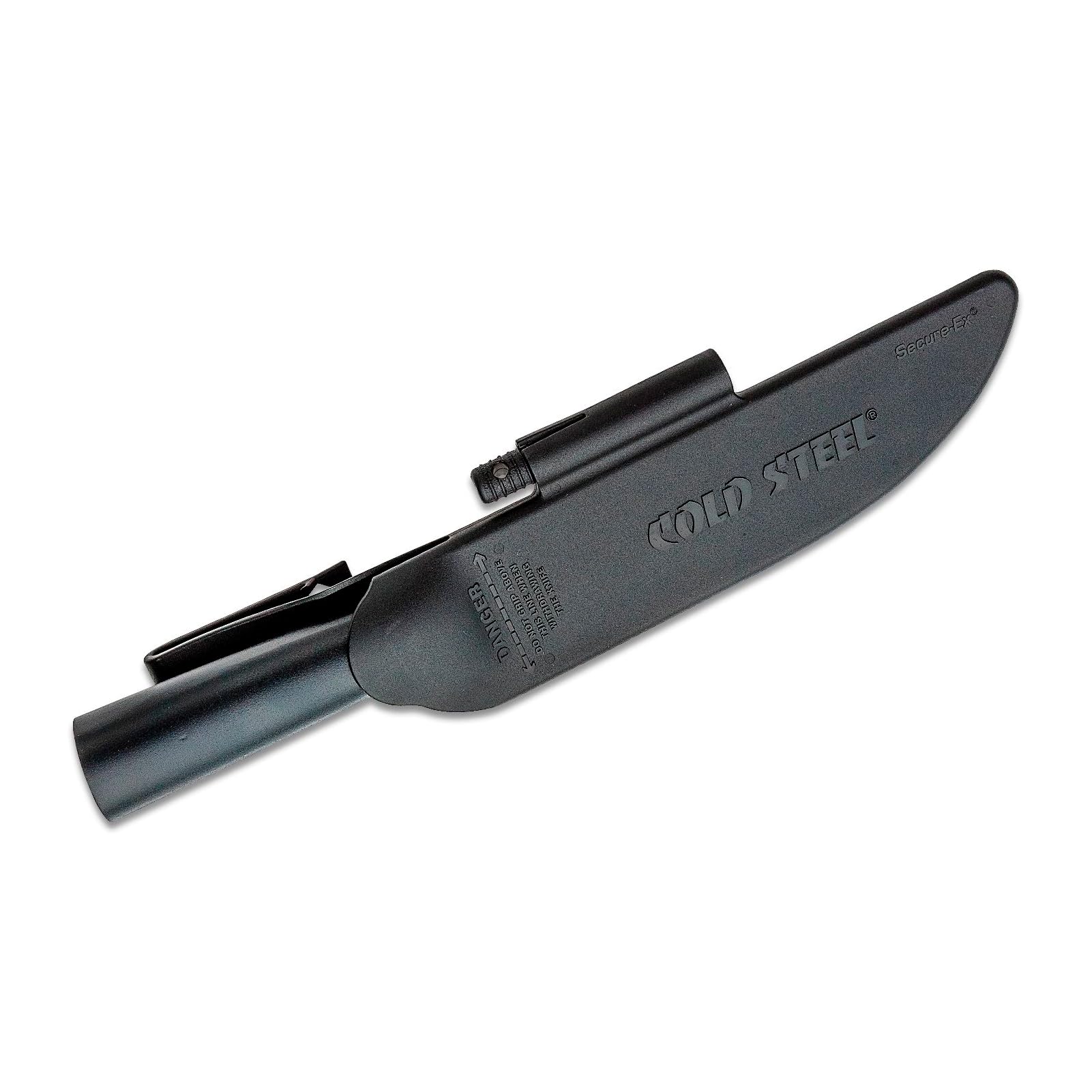 Cold Steel Bushman Durable Resistant 7" SK-5 High Carbon Fixed Blade Outdoor Survival Hunting Knife, 5.25" Hollow Handle, Secure-Ex Sheath with Ferrocerium Fire Steel - Image 4