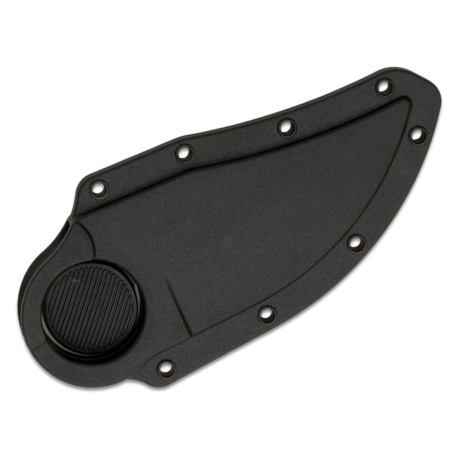 Cold Steel Double Agent II Serrated Edge Durable Lightweight Japanese AUS8A Steel Clip Point Shape 3" Fixed Blade Tactical Outdoor Hunting Knife, Griv-Ex Handle, Secure-Ex Sheath - Image 6