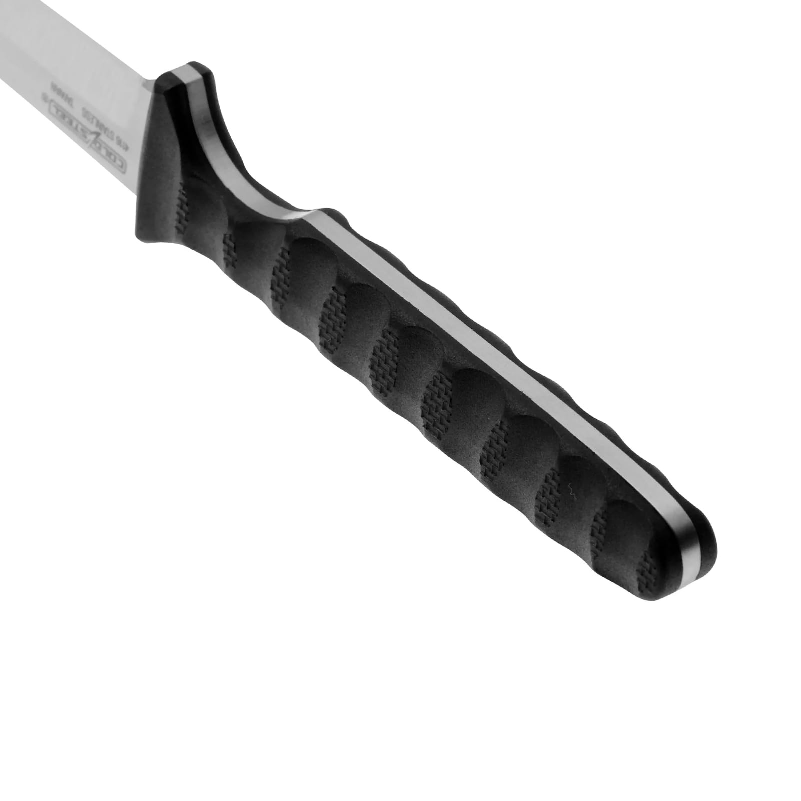 COLD STEEL Drop Point Spike Durable Lightweight German 4116 Stainless Steel 4" Fixed Blade Tactical Outdoor Hunting Neck Knife, Textured Griv-Ex Handle, Secure-Ex Sheath - Image 4
